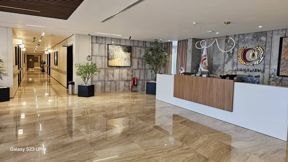Hospital Reception Lobby